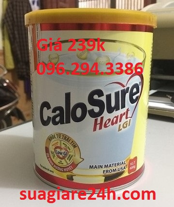 sữa Calosure heart 239k xua tan đi nỗi lo bệnh lý tim mạch