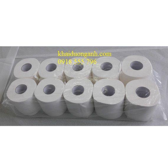 giấy vệ sinh cuộn lớn, giấy vệ sinh cuộn nhỏ