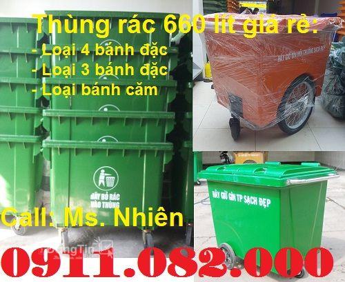 Phân phối thùng rác 120 lít, 240 lít  số lượng lớn giá rẻ