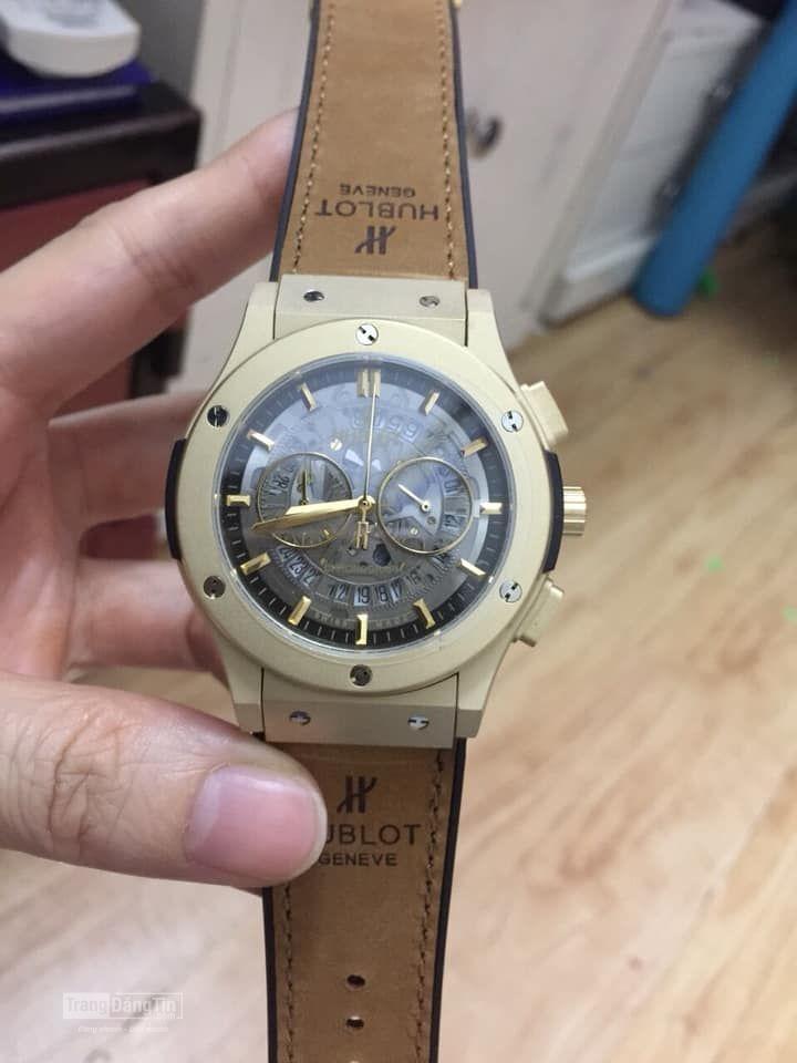 Đồng hồ hublot vỏ vàng về thêm cho anh em giá chỉ 1350k