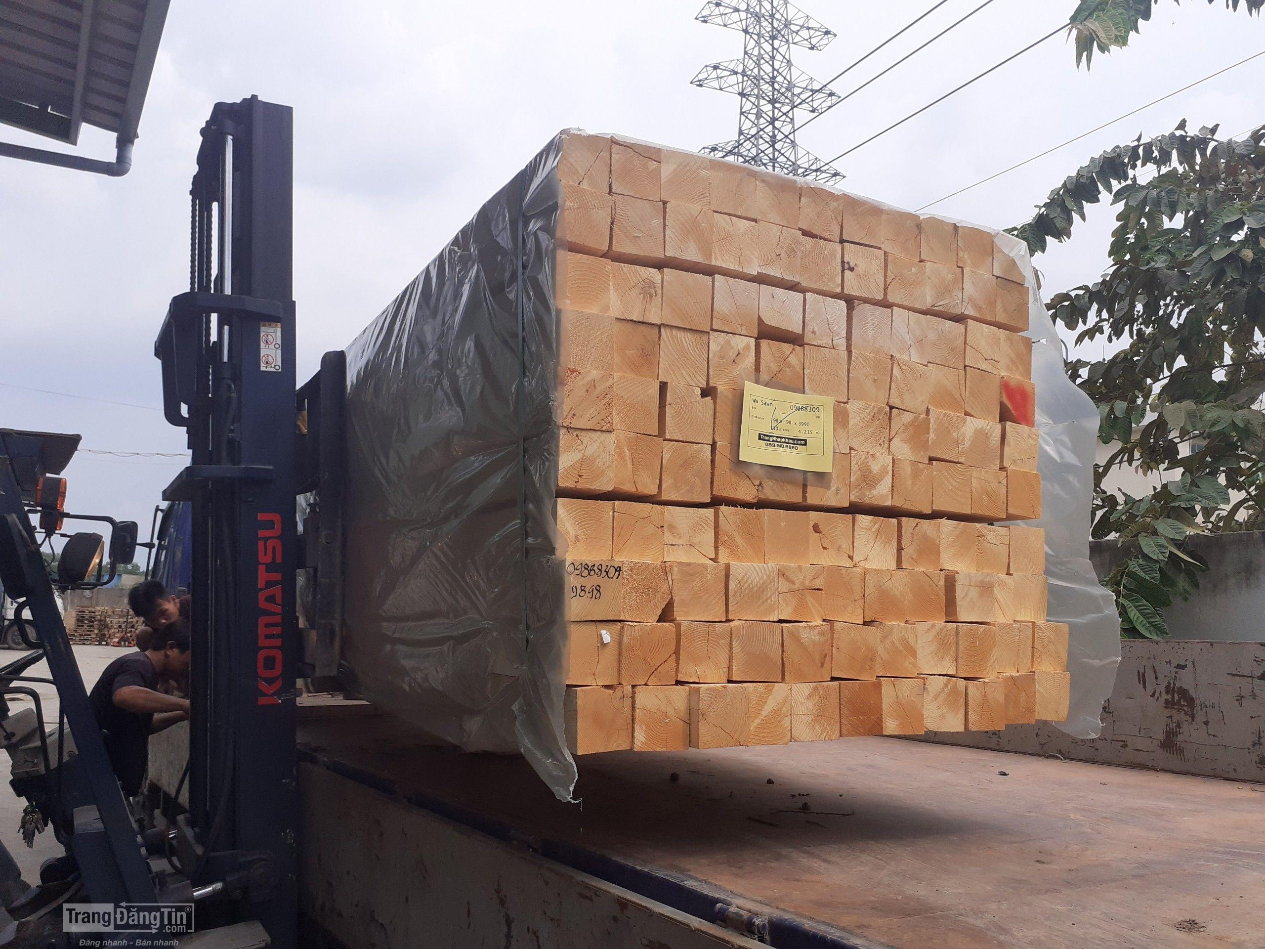 Thông Nhập Khẩu Chào hàng lô gỗ Thông nhập khẩu Châu Âu …2000.tấn