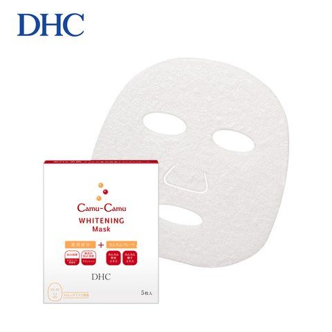 Mặt nạ dưỡng trắng Camu DHC Camu-Camu Whitening Mask 5pc