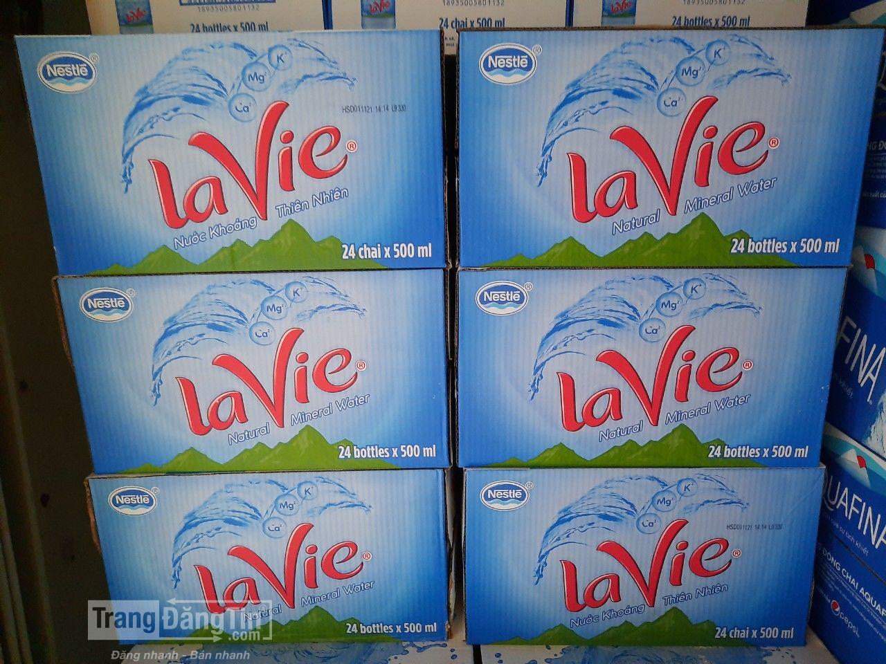 Nước uống Lavie 19L , miễn phí giao hàng