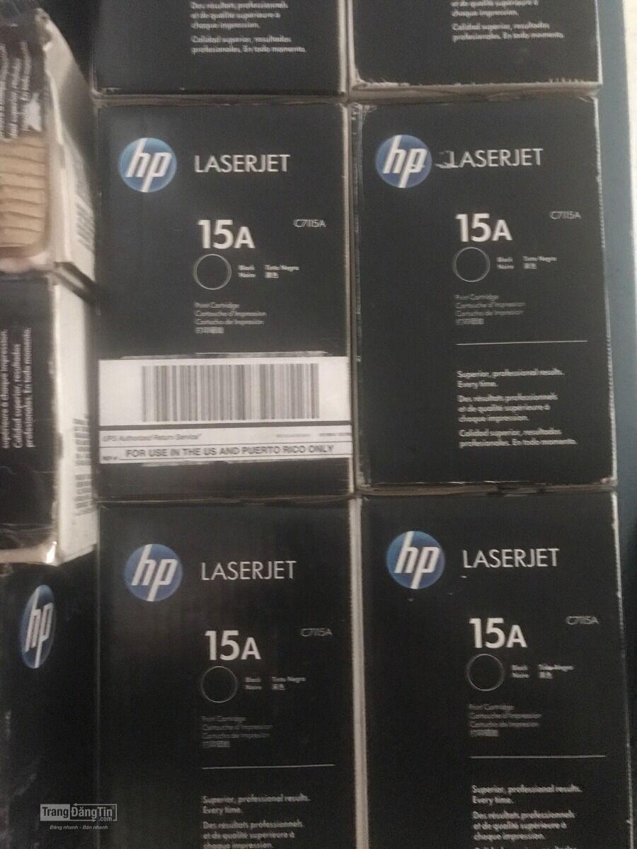 Hộp mực in HP 15A sử dụng cho máy  HP Laserjet 1210