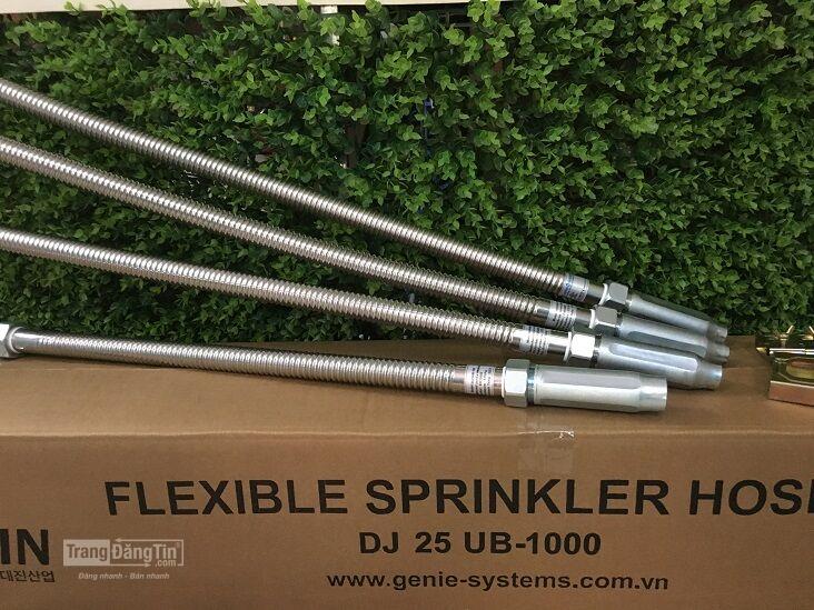 Ống mềm nối sprinkler hãng daejin loại dài 1200mm model : DJ25UB1200 áp lực 12bar có chứng nhận UL. 