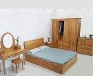 20 mẫu giường ngủ gỗ sồi xuất khẩu thanh lý giá rẻ