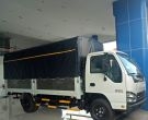 Xe tải isuzu 1T9 thùng mui bạt 4m3 tại HCM
